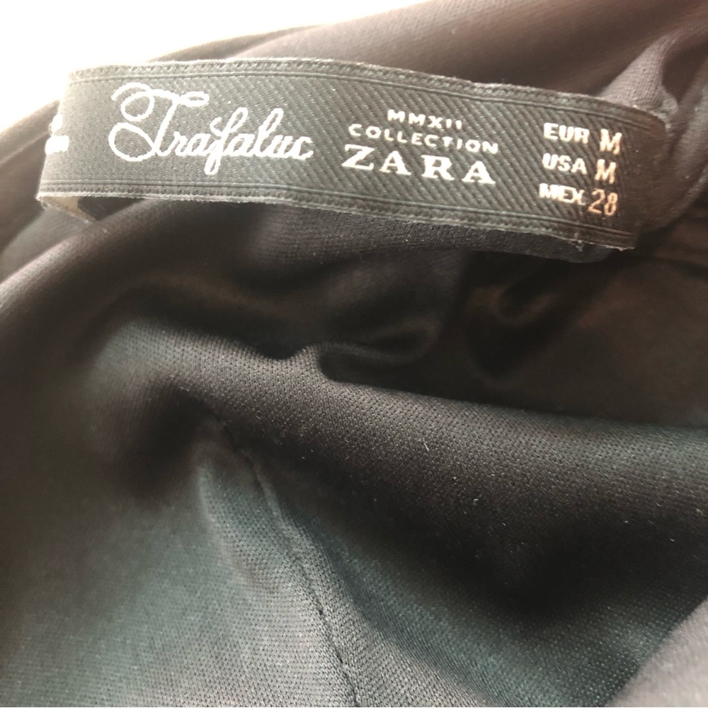 ZARA Ladies Medium Black Dress. - Picture 6 of 9